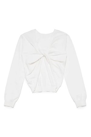 White cotton top N°21 KIDS | N21858N02020N100